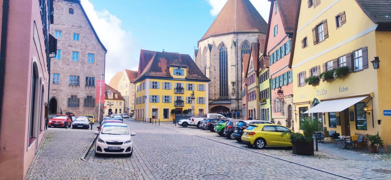 Kaiser Franz Fuer Bis Zu 6 - Zentral, Arbeitsplatz, Waschmaschine, Disney Plus Dinkelsbühl Exteriör bild
